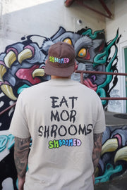 Eat Mor Shrooms - Shroomed Shirt - Mushroom Shirt
