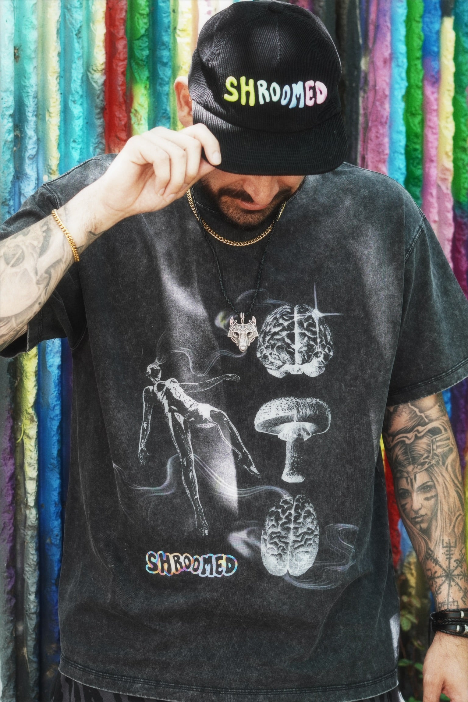 Shroomed in the Head v1 - Shirt - Heavyweight - Boxy